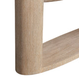 Loggia Travertine/Aria Console Table (Cast Resin Base) - Ornate Home