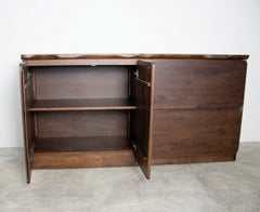 Logstor Walnut Server - Ornate Home
