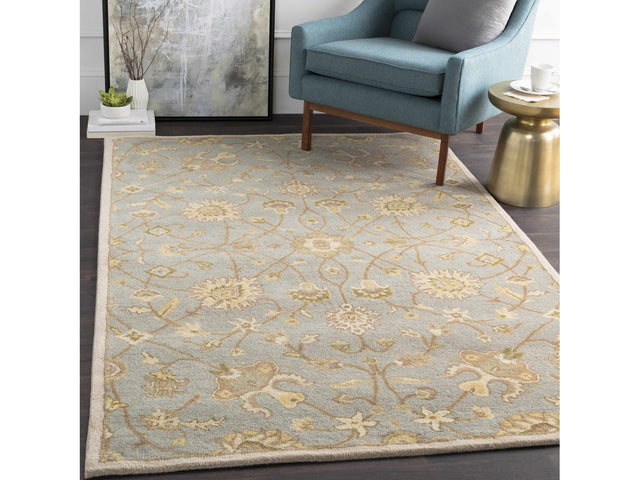 Logville Hand Tufted Light Olive 1121 Area Rug - Ornate Home