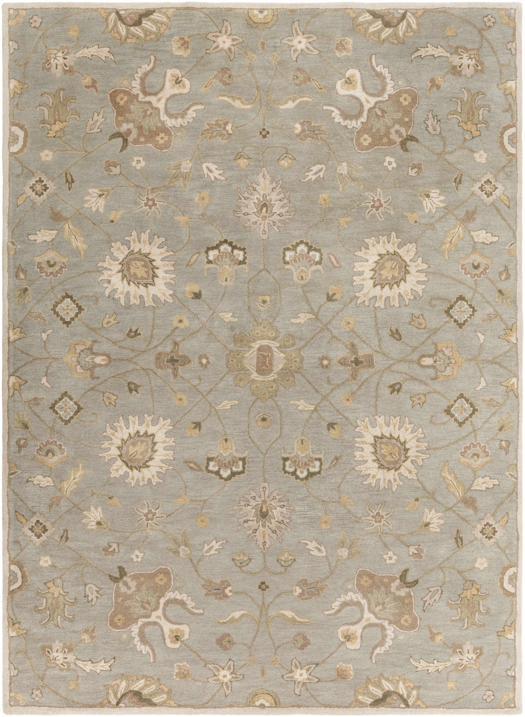 Logville Hand Tufted Light Olive 1121 Area Rug - Ornate Home