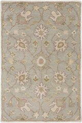 Logville Hand Tufted Light Olive 1121 Area Rug - Ornate Home