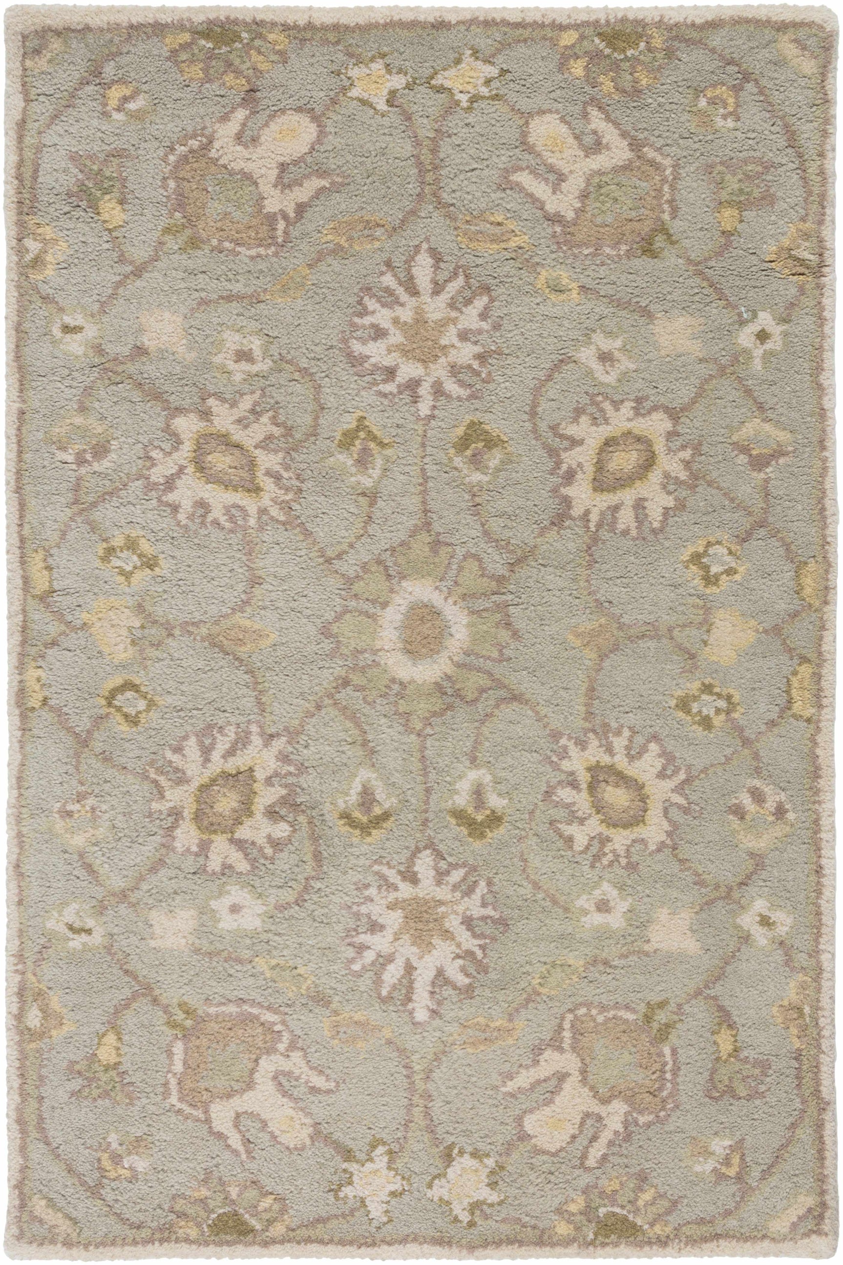 Logville Hand Tufted Light Olive 1121 Area Rug - Ornate Home