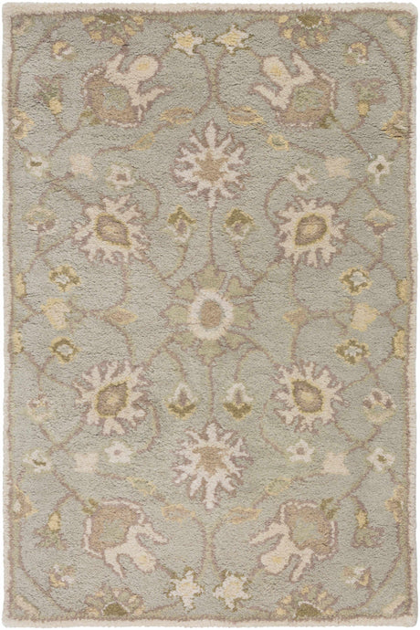 Logville Hand Tufted Light Olive 1121 Area Rug - Ornate Home