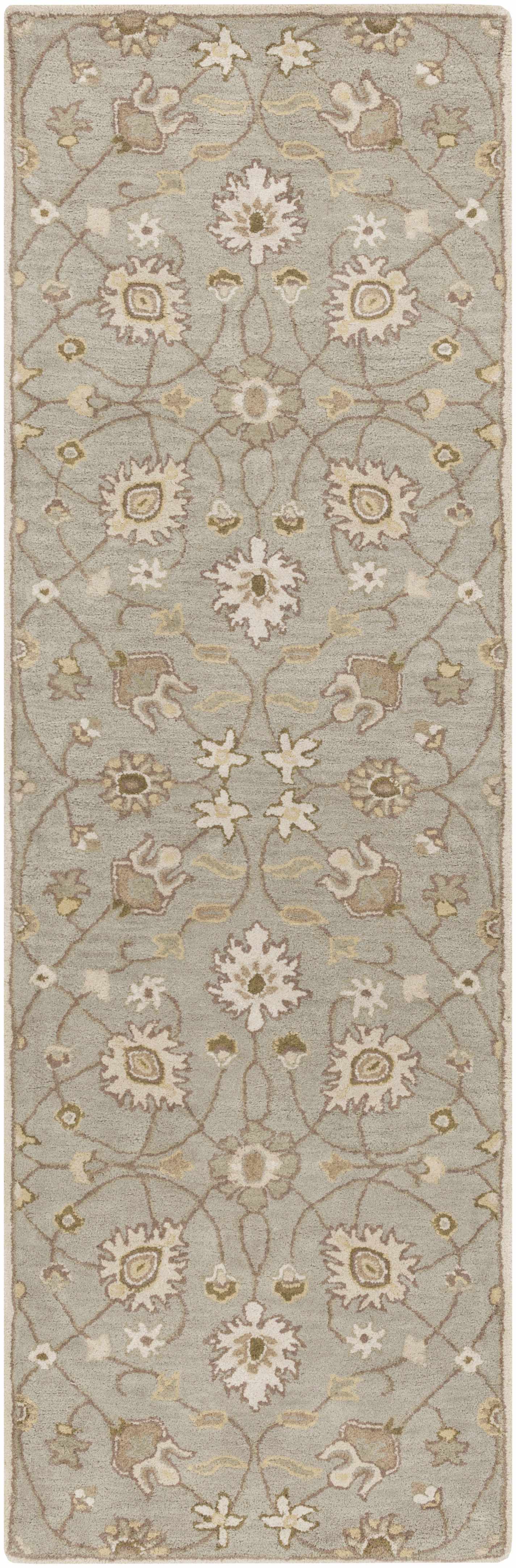 Logville Hand Tufted Light Olive 1121 Area Rug - Ornate Home
