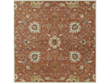 Logville Hand Tufted Rust 1119 Wool Rug - Ornate Home
