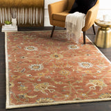 Logville Hand Tufted Rust 1119 Wool Rug - Ornate Home
