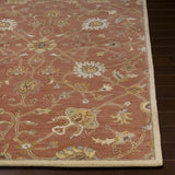 Logville Hand Tufted Rust 1119 Wool Rug - Ornate Home