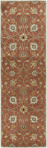 Logville Hand Tufted Rust 1119 Wool Rug - Ornate Home