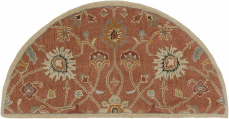 Logville Hand Tufted Rust 1119 Wool Rug - Ornate Home