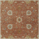 Logville Hand Tufted Rust 1119 Wool Rug - Ornate Home