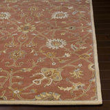 Logville Hand Tufted Rust 1119 Wool Rug - Ornate Home