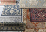 Logville Hand Tufted Rust 1119 Wool Rug - Ornate Home