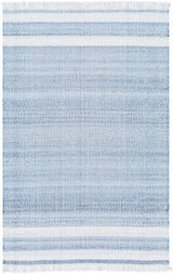 Loic Silver Blue Area Rug - Ornate Home
