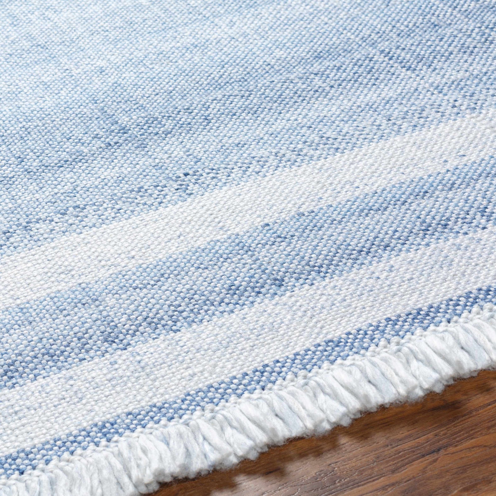 Loic Silver Blue Area Rug - Ornate Home