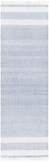 Loic Silver Blue Area Rug - Ornate Home