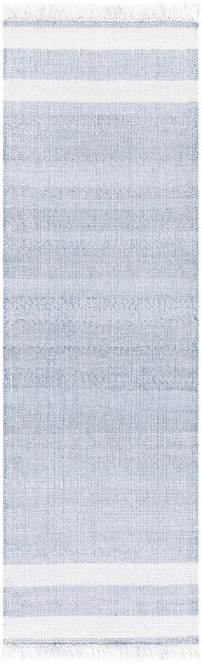 Loic Silver Blue Area Rug - Ornate Home