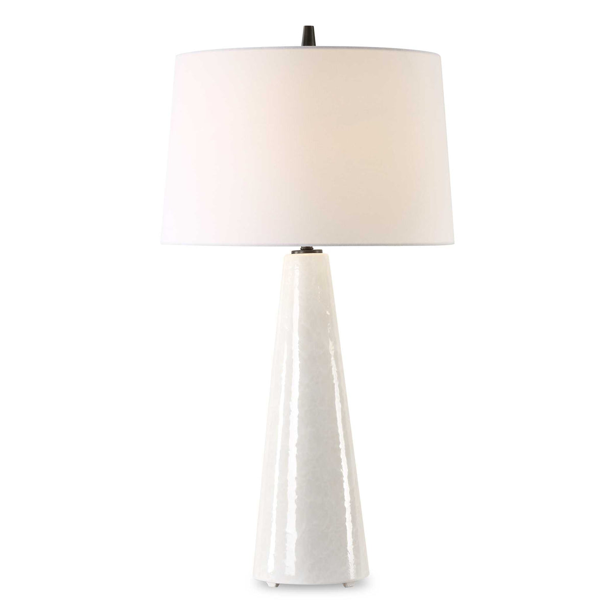 Loire Ivory Glaze Table Lamp - Ornate Home