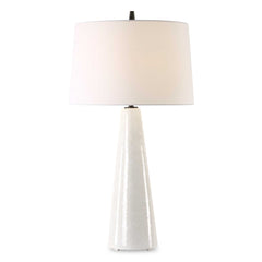 Loire Ivory Glaze Table Lamp - Ornate Home