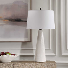 Loire Ivory Glaze Table Lamp - Ornate Home