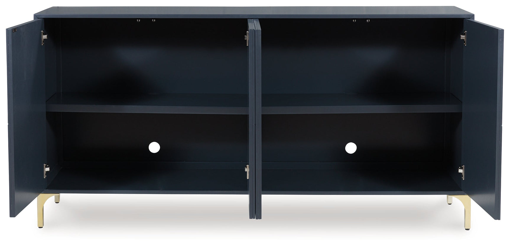 Loirwick Dark Blue Accent Cabinet (Online Special Price) - Ornate Home