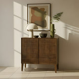 Lois Walnut Cabinet - Ornate Home