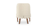 Lola Cream Stripe Slipcover Dining Chair - Ornate Home