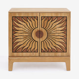 Lola Natural Oak Cabinet - Ornate Home