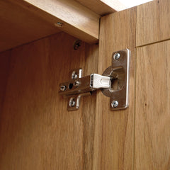 Lola Natural Oak Cabinet - Ornate Home