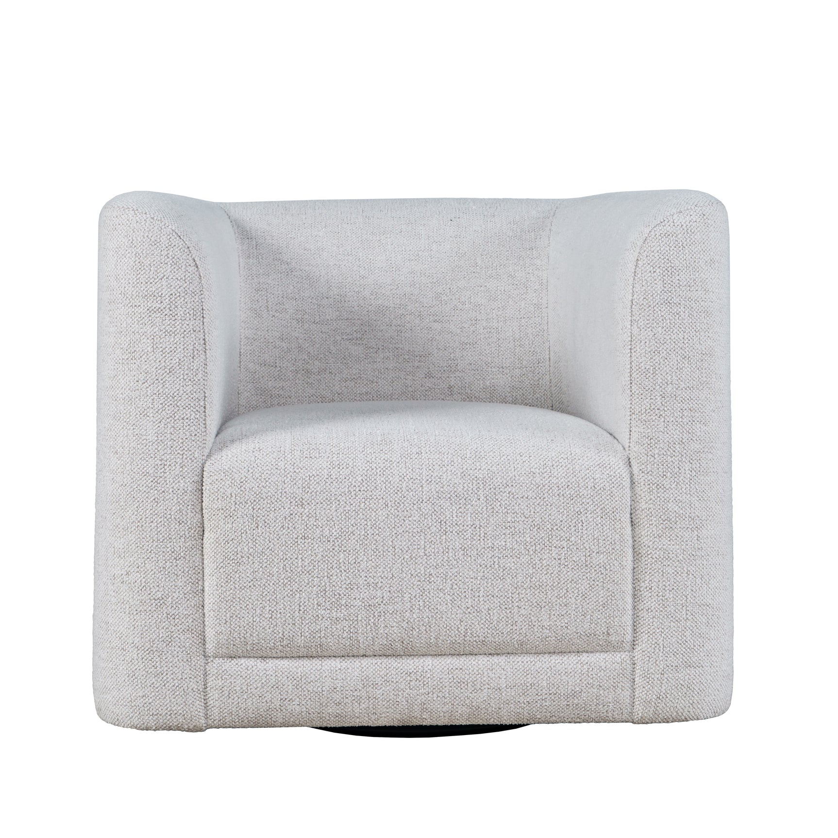 Lola Natural Swivel Accent Chair - Ornate Home
