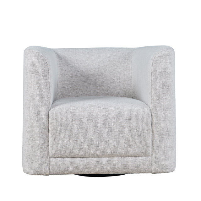 Lola Natural Swivel Accent Chair - Ornate Home