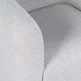 Lola Natural Swivel Accent Chair - Ornate Home