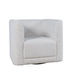 Lola Natural Swivel Accent Chair - Ornate Home