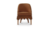 Lola Washed Pink Slipcover Dining Chair - Ornate Home