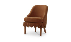 Lola Washed Pink Slipcover Dining Chair - Ornate Home