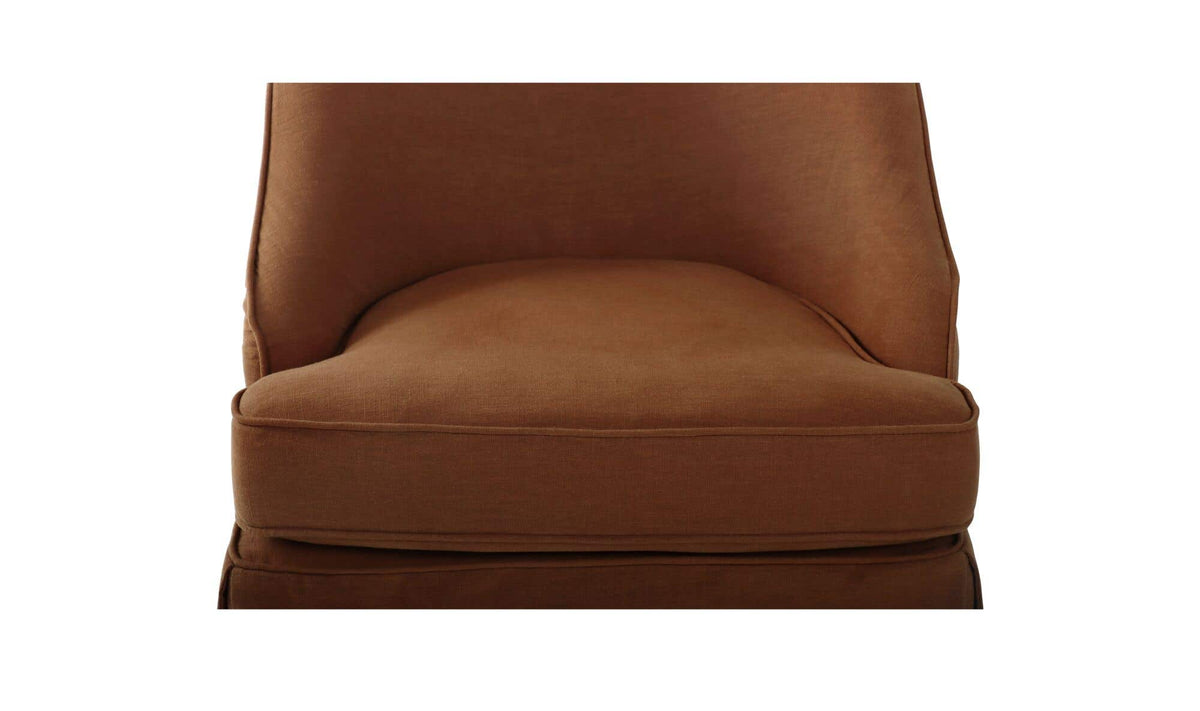 Lola Washed Pink Slipcover Dining Chair - Ornate Home