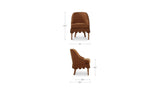 Lola Washed Pink Slipcover Dining Chair - Ornate Home