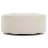 Lolo Ivory Ottoman Without Nails - Ornate Home