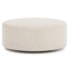 Lolo Ivory Ottoman Without Nails - Ornate Home