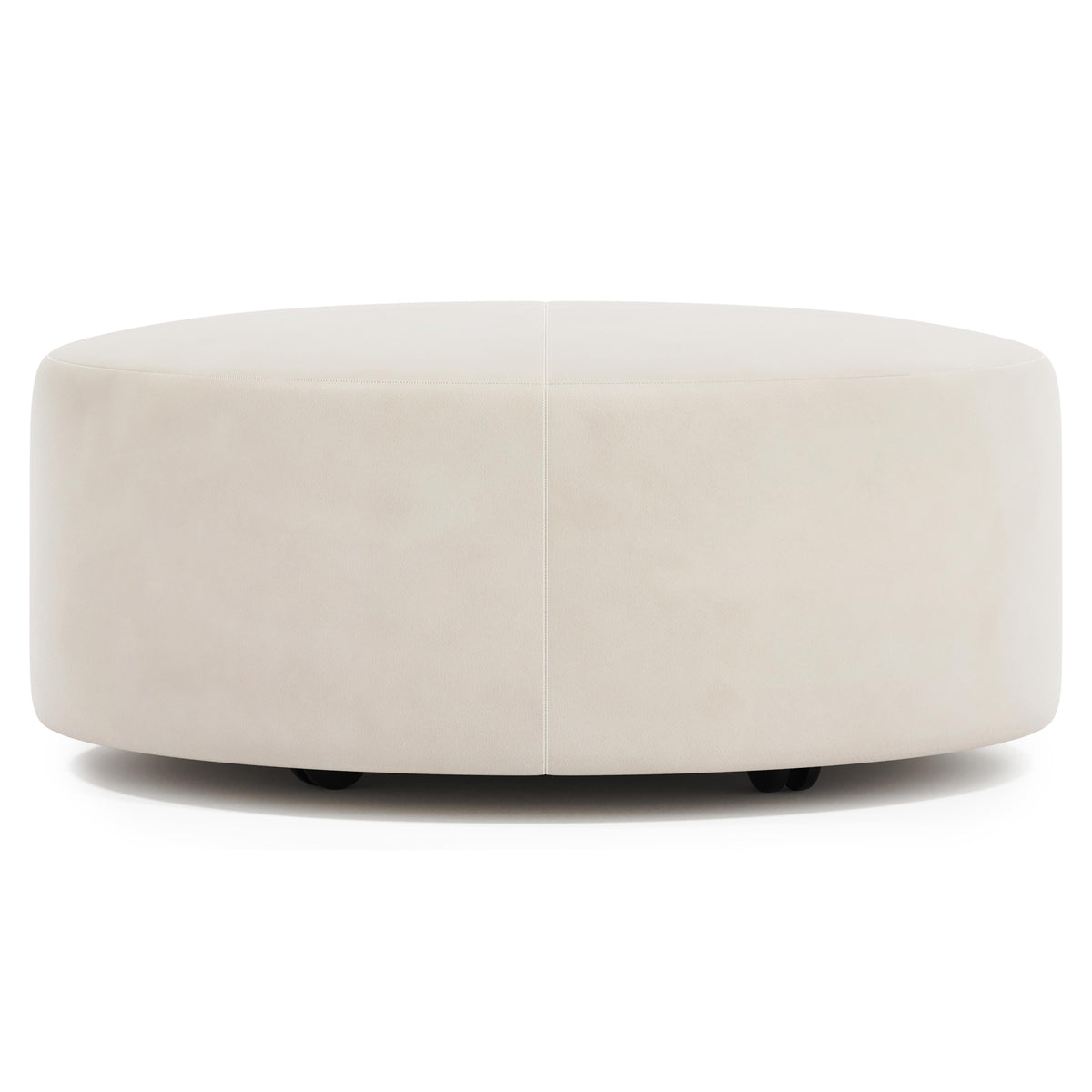 Lolo Ivory Ottoman Without Nails - Ornate Home