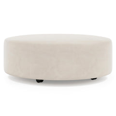 Lolo White/Cream Ottoman Without Nails - Ornate Home