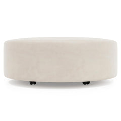 Lolo White/Cream Ottoman Without Nails - Ornate Home