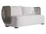 Lomani Driftwood/White/Cream Outdoor Sofa - Ornate Home