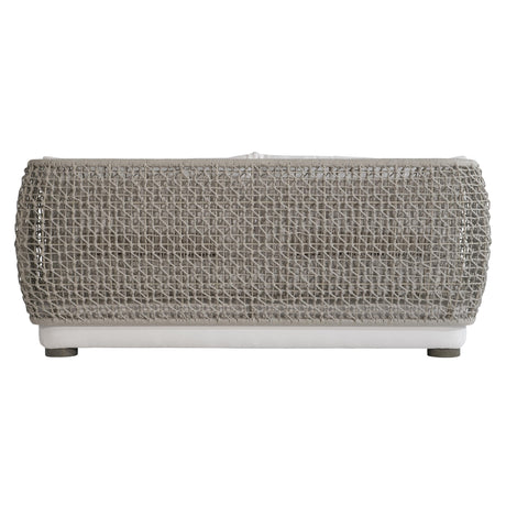 Lomani Driftwood/White/Cream Outdoor Sofa - Ornate Home