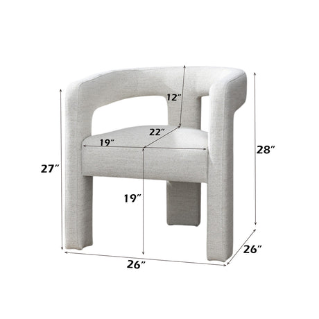 Lomas Beige Boucle Side Chair (Set of 2) - Ornate Home