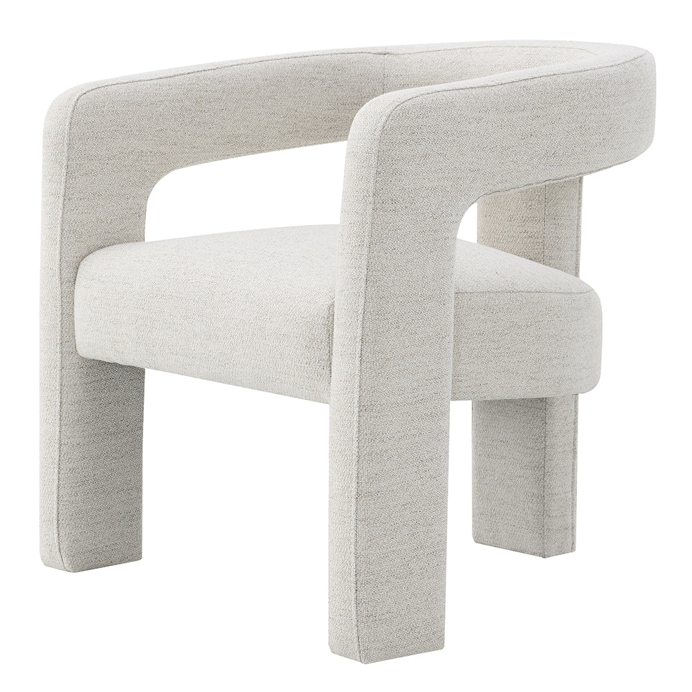 Lomas Beige Boucle Side Chair (Set of 2) - Ornate Home