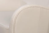 Lombard White Wing Chair - Ornate Home