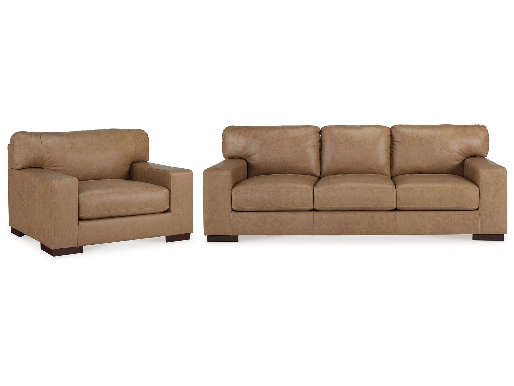 Lombardia Tumbleweed Sofa and Oversized Chair - Ornate Home