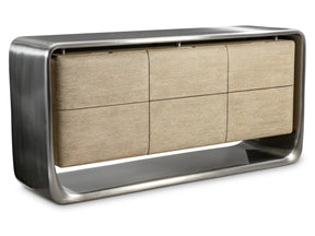 Lomond Tarnished Nickel/Trevin Dresser - Ornate Home