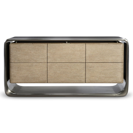 Lomond Tarnished Nickel/Trevin Dresser - Ornate Home