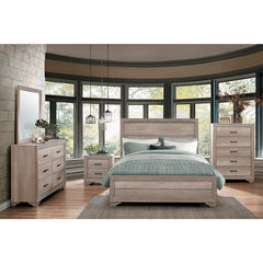 Lonan Natural Full Bed - Ornate Home